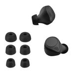 TV, Audio-Video si Foto - Portabile audio - Casti audio - Set 6 Varfuri de schimb pentru casti Jabra Elite 7 Pro/Elite 7 Active, Kwmobile, Negru, Silicon, 58253.01 - Infinity.ro