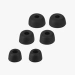 TV, Audio-Video si Foto - Portabile audio - Casti audio - Set 6 Varfuri de schimb pentru casti Jabra Elite 7 Pro/Elite 7 Active, Kwmobile, Negru, Silicon, 58253.01 - Infinity.ro