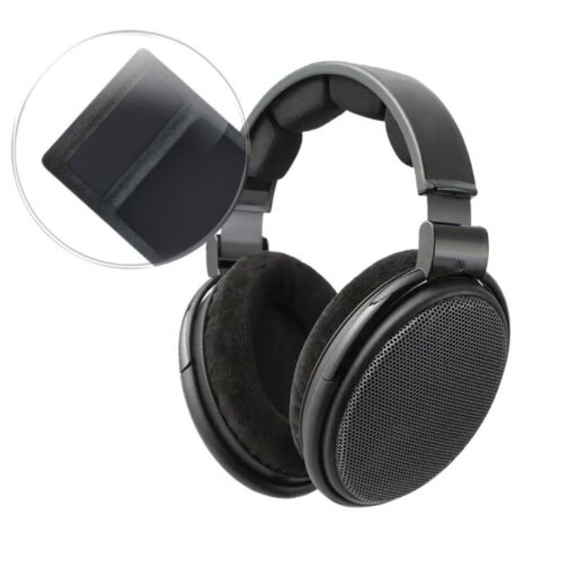 TV, Audio-Video si Foto - Portabile audio - Casti audio - Banda pentru casti Sennheiser HD580/HD600/HD650, Kwmobile, Negru, Piele ecologica, 52700.01 - Infinity.ro