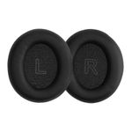 TV, Audio-Video si Foto - Portabile audio - Casti audio - Set 2 Perne de urechi pentru casti Anker Soundcore Life Q35/Q30, Kwmobile, Negru, Piele ecologica, 57542.01 - Infinity.ro