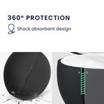 Laptop, Telefoane si Tablete - Telefoane mobile si accesorii - Accesorii Telefoane - Huse telefoane - Husa kwmobile pentru OPPO Enco Air 2i, Silicon, Negru, 59849.01 - Infinity.ro