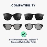 Laptop, Telefoane si Tablete - Telefoane mobile si accesorii - Accesorii Telefoane - Incarcatoare telefoane - Incarcator USB pentru Bose Frames Rondo/Soprano/Tenor, Kwmobile, Negru, Plastic, 56929.01 - Infinity.ro