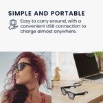 Laptop, Telefoane si Tablete - Telefoane mobile si accesorii - Accesorii Telefoane - Incarcatoare telefoane - Incarcator USB pentru Bose Frames Rondo/Soprano/Tenor, Kwmobile, Negru, Plastic, 56929.01 - Infinity.ro