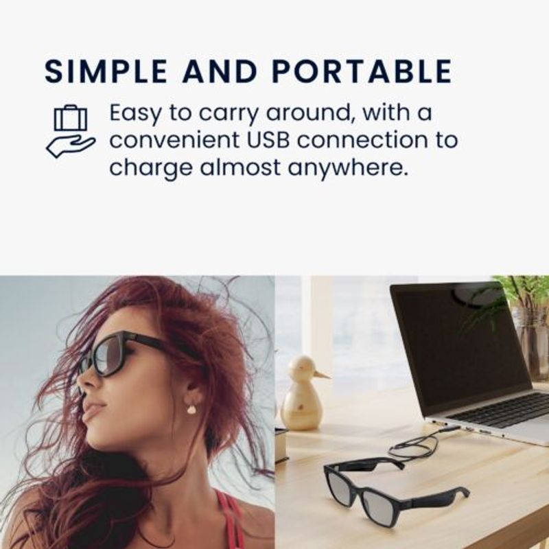 Laptop, Telefoane si Tablete - Telefoane mobile si accesorii - Accesorii Telefoane - Incarcatoare telefoane - Incarcator USB pentru Bose Frames Rondo/Soprano/Tenor, Kwmobile, Negru, Plastic, 56929.01 - Infinity.ro