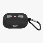 Laptop, Telefoane si Tablete - Telefoane mobile si accesorii - Accesorii Telefoane - Huse telefoane - Husa pentru casti Apple AirPods 3, Kwmobile, Negru/Alb, Silicon, 56542.01 - Infinity.ro