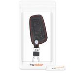 Auto si Moto - Electronice auto - Accesorii electronice auto - Husa Cheie Auto pentru BMW, 3 Butoane, Keyless Go, Piele ecologica, Negru, 43955.01 - Infinity.ro