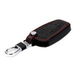 Auto si Moto - Electronice auto - Accesorii electronice auto - Husa Cheie Auto pentru BMW, 3 Butoane, Keyless Go, Piele ecologica, Negru, 43955.01 - Infinity.ro