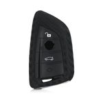Auto si Moto - Electronice auto - Accesorii electronice auto - Husa Cheie Auto pentru BMW, 3 Butoane, Silicon, Negru, 50277.01 - Infinity.ro