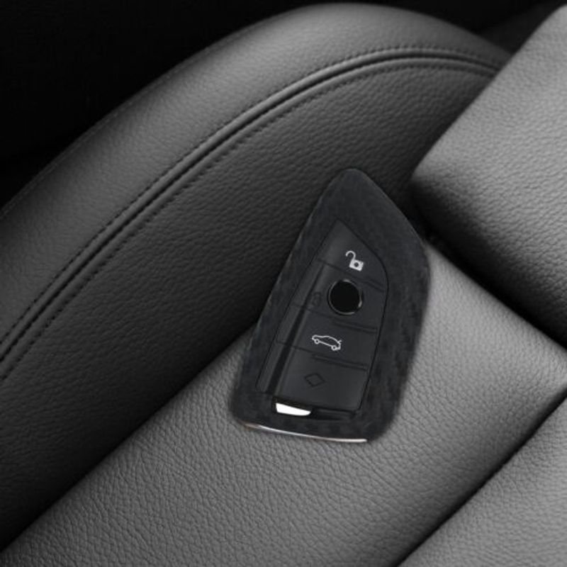 Auto si Moto - Electronice auto - Accesorii electronice auto - Husa Cheie Auto pentru BMW, 3 Butoane, Silicon, Negru, 50277.01 - Infinity.ro
