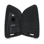 Auto si Moto - Electronice auto - Accesorii electronice auto - Husa Cheie Auto pentru BMW, 3 Butoane, Silicon, Negru, 50277.01 - Infinity.ro