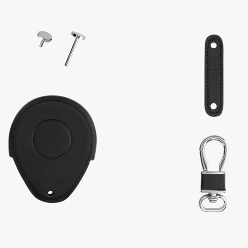 Auto si Moto - Electronice auto - Accesorii electronice auto - Husa Cheie Moto pentru Harley Davidson , Kwmobile, Negru/Alb, Piele ecologica, 58826.03 - Infinity.ro