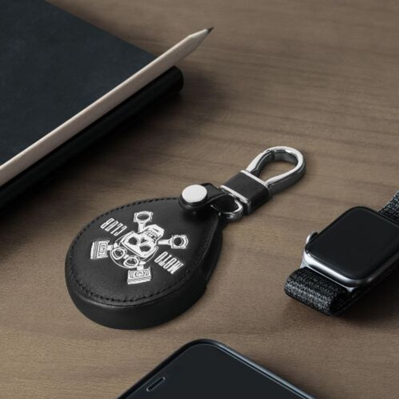Auto si Moto - Electronice auto - Accesorii electronice auto - Husa Cheie Moto pentru Harley Davidson , Kwmobile, Negru/Alb, Piele ecologica, 58826.03 - Infinity.ro