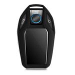 Auto si Moto - Electronice auto - Accesorii electronice auto - Husa Cheie Auto pentru BMW, Display, Kwmobile, Plastic, Negru/Rosu, 49672.02 - Infinity.ro