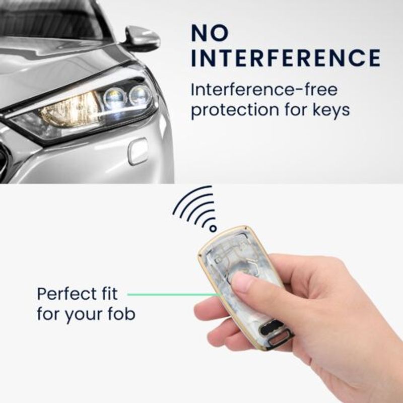 Auto si Moto - Electronice auto - Accesorii electronice auto - Husa Cheie Auto pentru Audi 3 Butoane - Smart Key, Kwmobile, Multicolor, Silicon, 52827.03 - Infinity.ro