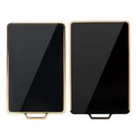 Auto si Moto - Electronice auto - Accesorii electronice auto - Husa Cheie Auto pentru Tesla Model 3/Model Y, Kwmobile, Negru/Auriu, Silicon, 58600.01 - Infinity.ro