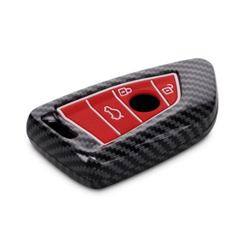 Auto si Moto - Electronice auto - Accesorii electronice auto - Husa Cheie Auto pentru BMW, 3 Butoane, Smart Key, Kwmobile, Plastic, Multicolor, 56724.01 - Infinity.ro