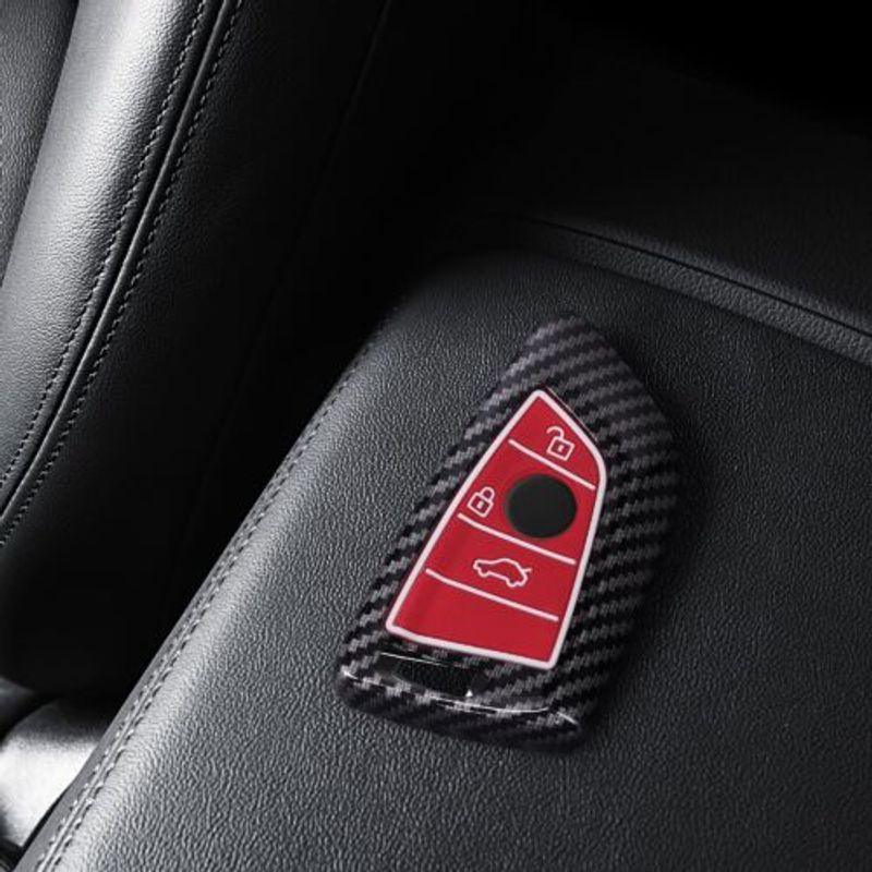 Auto si Moto - Electronice auto - Accesorii electronice auto - Husa Cheie Auto pentru BMW, 3 Butoane, Smart Key, Kwmobile, Plastic, Multicolor, 56724.01 - Infinity.ro