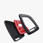 Auto si Moto - Electronice auto - Accesorii electronice auto - Husa Cheie Auto pentru BMW, 3 Butoane, Smart Key, Kwmobile, Plastic, Multicolor, 56724.01 - Infinity.ro