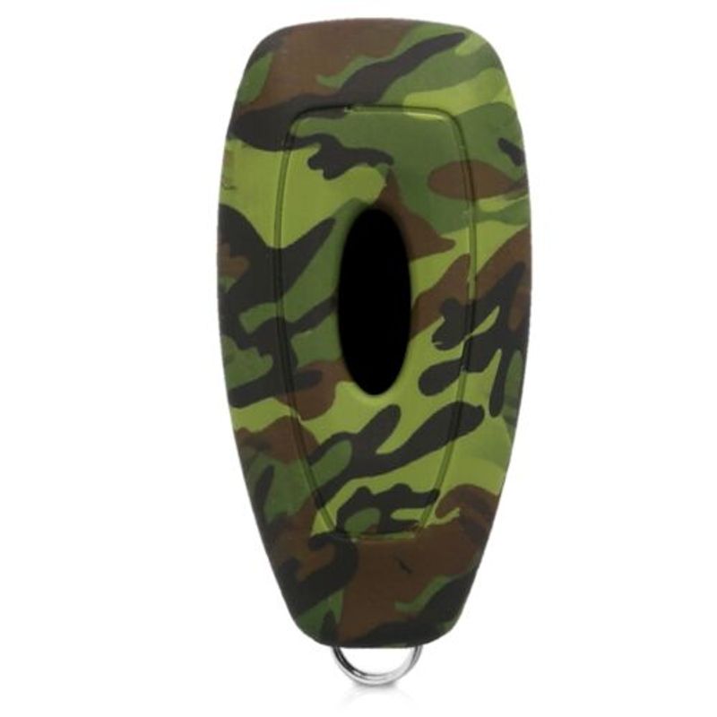 Auto si Moto - Electronice auto - Accesorii electronice auto - Husa Cheie Auto pentru Ford, 3 Butoane, Keyless Go, Silicon, Verde, 44708.02 - Infinity.ro