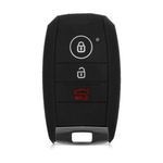 Auto si Moto - Electronice auto - Accesorii electronice auto - Husa Cheie Auto pentru Kia, 3 Butoane, Silicon, Negru, 43662.01 - Infinity.ro