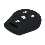 Auto si Moto - Electronice auto - Accesorii electronice auto - Husa Cheie Auto pentru Nissan, 4 Butoane, Silicon, Negru, 49187.01 - Infinity.ro