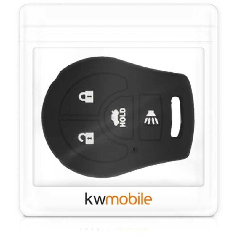 Auto si Moto - Electronice auto - Accesorii electronice auto - Husa Cheie Auto pentru Nissan, 4 Butoane, Silicon, Negru, 49187.01 - Infinity.ro