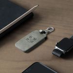 Auto si Moto - Electronice auto - Accesorii electronice auto - Husa Cheie Auto pentru Renault/Dacia, 4 Butoane, Keyless Go, Piele nabuc, Gri, 48565.09 - Infinity.ro