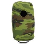 Auto si Moto - Electronice auto - Accesorii electronice auto - Husa Cheie Auto pentru VW/Skoda/Seat, 3 Butoane, Silicon, Verde, 41729.09 - Infinity.ro