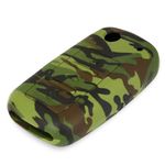 Auto si Moto - Electronice auto - Accesorii electronice auto - Husa Cheie Auto pentru VW/Skoda/Seat, 3 Butoane, Silicon, Verde, 41729.09 - Infinity.ro