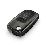 Auto si Moto - Electronice auto - Accesorii electronice auto - Husa Cheie Auto pentru VW/Skoda/Seat, 3 Butoane, Silicon, Negru, 48036.95 - Infinity.ro