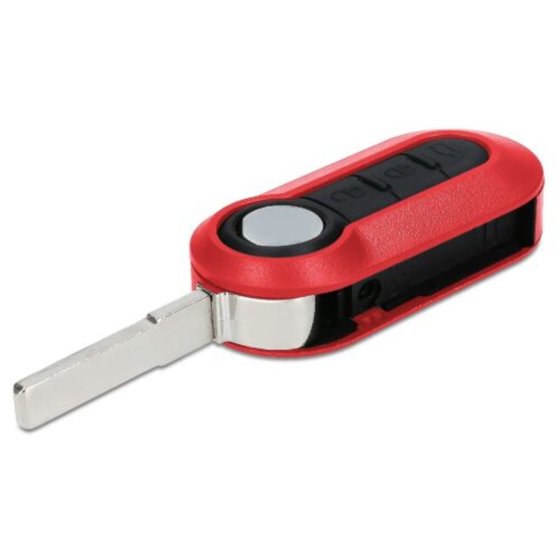 Auto si Moto - Electronice auto - Accesorii electronice auto - Carcasa Cheie pentru Fiat/Lanica, 3 Butoane, Plastic, Rosu, 48232.09 - Infinity.ro