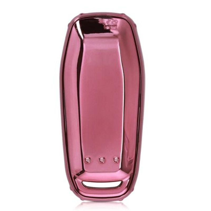 Auto si Moto - Electronice auto - Accesorii electronice auto - Husa Cheie Auto pentru Ford, 3 Butoane, Silicon, Rose Gold, 48985.93 - Infinity.ro
