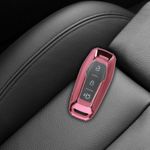 Auto si Moto - Electronice auto - Accesorii electronice auto - Husa Cheie Auto pentru Ford, 3 Butoane, Silicon, Rose Gold, 48985.93 - Infinity.ro