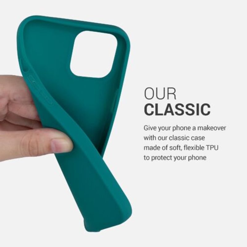 Laptop, Telefoane si Tablete - Telefoane mobile si accesorii - Accesorii Telefoane - Huse telefoane - Husa pentru Apple iPhone 12 Pro Max, Silicon, Verde, 53045.57 - Infinity.ro