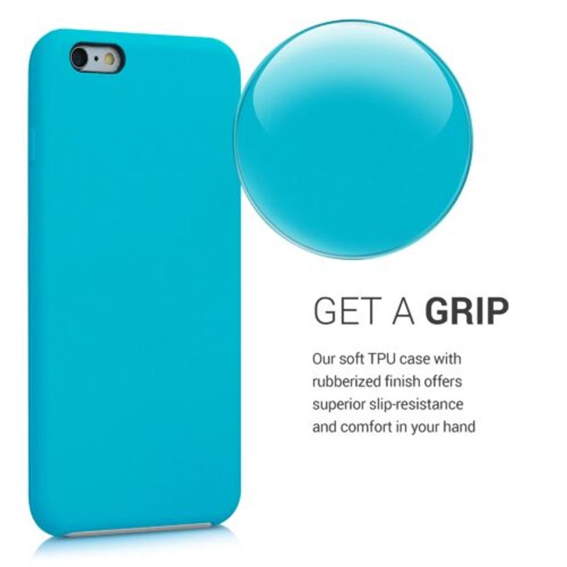 Laptop, Telefoane si Tablete - Telefoane mobile si accesorii - Accesorii Telefoane - Huse telefoane - Husa pentru Apple iPhone 6 Plus/iPhone 6s Plus, Silicon, Albastru, 40841.205 - Infinity.ro