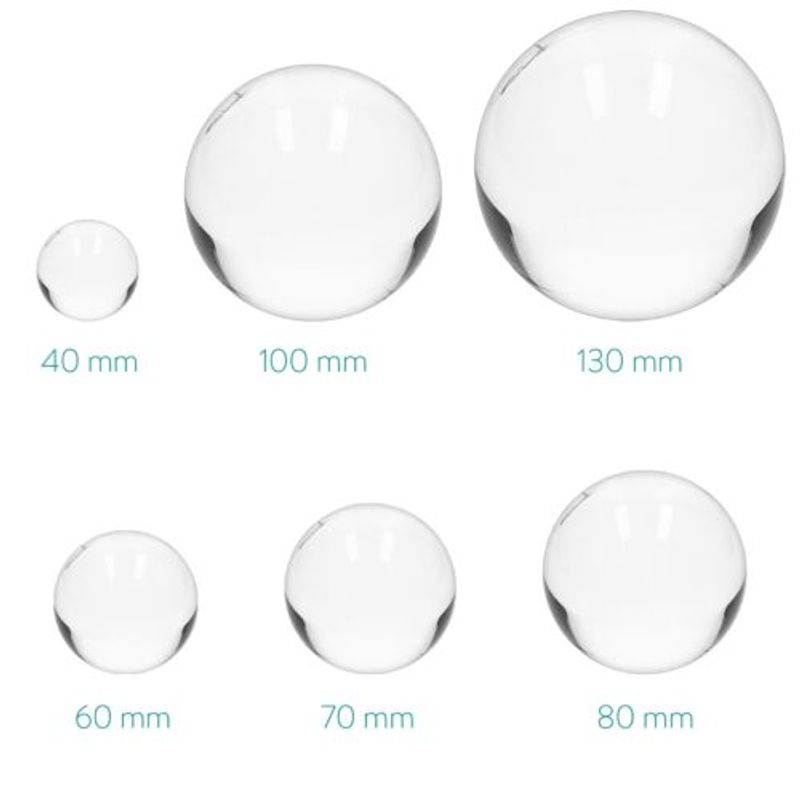 Casa si Gradina - Decoratiuni - Obiecte decorative - Accesorii decorative - Glob de sticla cu sport Navaris pentru fotografii/ decor, 60 mm, 42862 - Infinity.ro