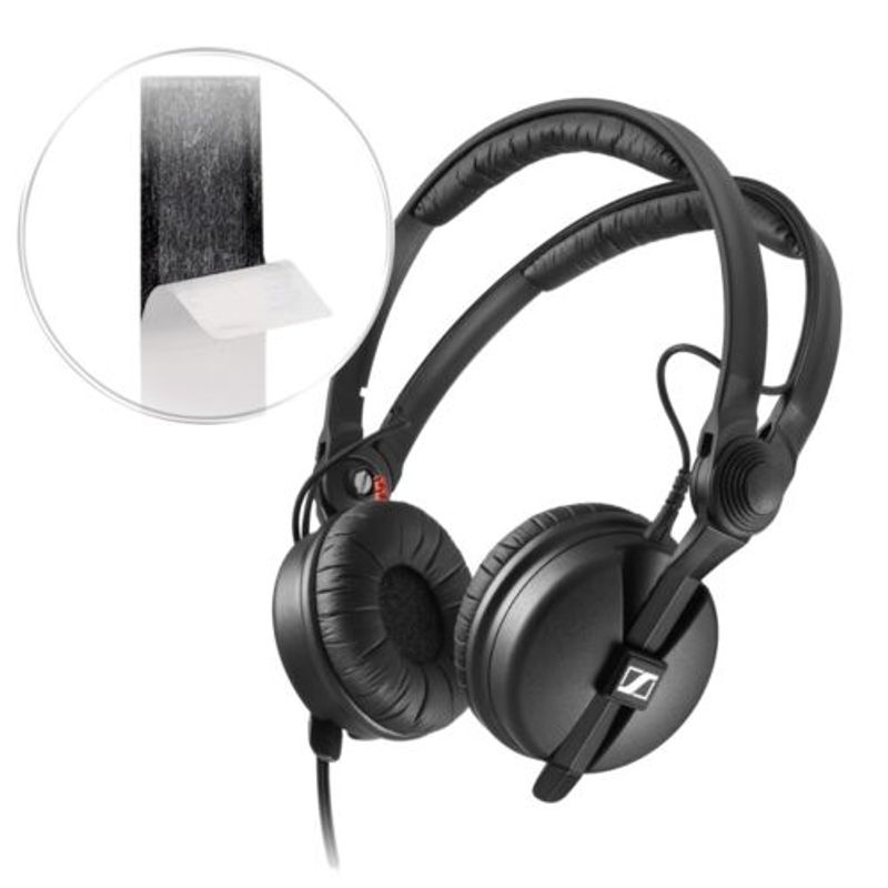 TV, Audio-Video si Foto - Portabile audio - Casti audio - Banda pentru casti Sennheiser HD25/HD25 Plus, Kwmobile, Negru, Piele ecologica, 45937.01 - Infinity.ro
