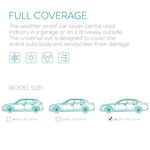 Auto si Moto - Intretinere auto - Huse auto - Husa auto protectie exterioara, XL, 533 x 178 x 120 cm, 48111.4 - Infinity.ro