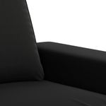 Casa si Gradina - Mobilier - Canapele si coltare - Canapele - Canapea cu 2 locuri, tesatura, negru, 120 cm, model 1 - Infinity.ro