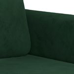 Casa si Gradina - Mobilier - Canapele si coltare - Canapele - Canapea cu 2 locuri, catifea, verde inchis, 120 cm, model 3 - Infinity.ro