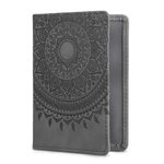 Carti si Birotica - Birotica - Accesorii de birou - Accesorii arhivare - Husa pentru documente auto, Kwmobile, Gri, Piele ecologica, 51695.13 - Infinity.ro