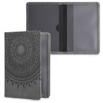 Carti si Birotica - Birotica - Accesorii de birou - Accesorii arhivare - Husa pentru documente auto, Kwmobile, Gri, Piele ecologica, 51695.13 - Infinity.ro