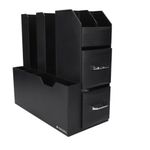 Casa si Gradina - Bucatarie si vesela - Organizare si depozitare bucatarie - Suporturi tacamuri si vase - Organizator pentru cafea si ceai Navaris cu compartimente si 2 sertare, 50262.01 - Infinity.ro