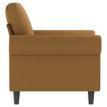Casa si Gradina - Mobilier - Scaune si fotolii - Fotolii - Fotoliu canapea, catifea, maro, 60 cm, model 4 - Infinity.ro