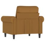 Casa si Gradina - Mobilier - Scaune si fotolii - Fotolii - Fotoliu canapea, catifea, maro, 60 cm, model 4 - Infinity.ro