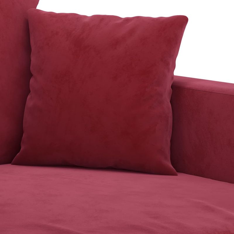 Casa si Gradina - Mobilier - Canapele si coltare - Canapele - Canapea de o persoana, catifea, rosu vin, 60 cm, model 2 - Infinity.ro