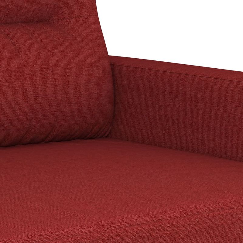 Casa si Gradina - Mobilier - Canapele si coltare - Canapele - Canapea cu 3 locuri, textil, rosu vin, 210 cm, model 3 - Infinity.ro