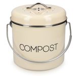 Casa si Gradina - Mobilier - Organizare si depozitare - Cosuri de gunoi - Cos de gunoi cu filtru de carbune activ, 3 litri, 19 x 20cm, 49642.1.16 - Infinity.ro