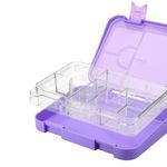Casa si Gradina - Bucatarie si vesela - Organizare si depozitare bucatarie - Cutii alimentare - Cutie de pranz Bento Box cu compartimente variabile, 21 x 15 x 4,5 cm, 49877.01.38 - Infinity.ro