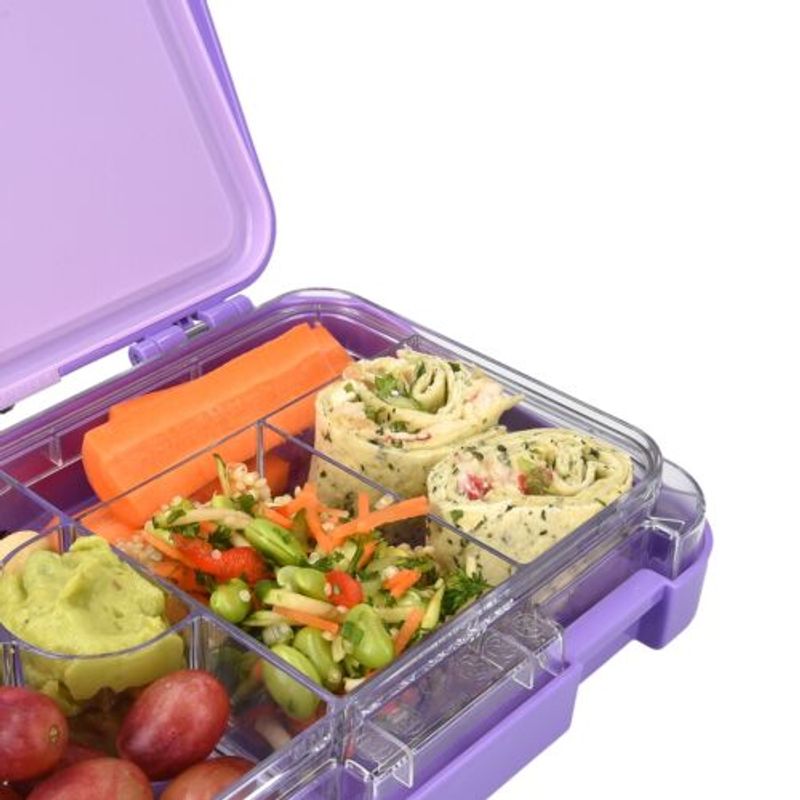 Casa si Gradina - Bucatarie si vesela - Organizare si depozitare bucatarie - Cutii alimentare - Cutie de pranz Bento Box cu compartimente variabile, 21 x 15 x 4,5 cm, 49877.01.38 - Infinity.ro